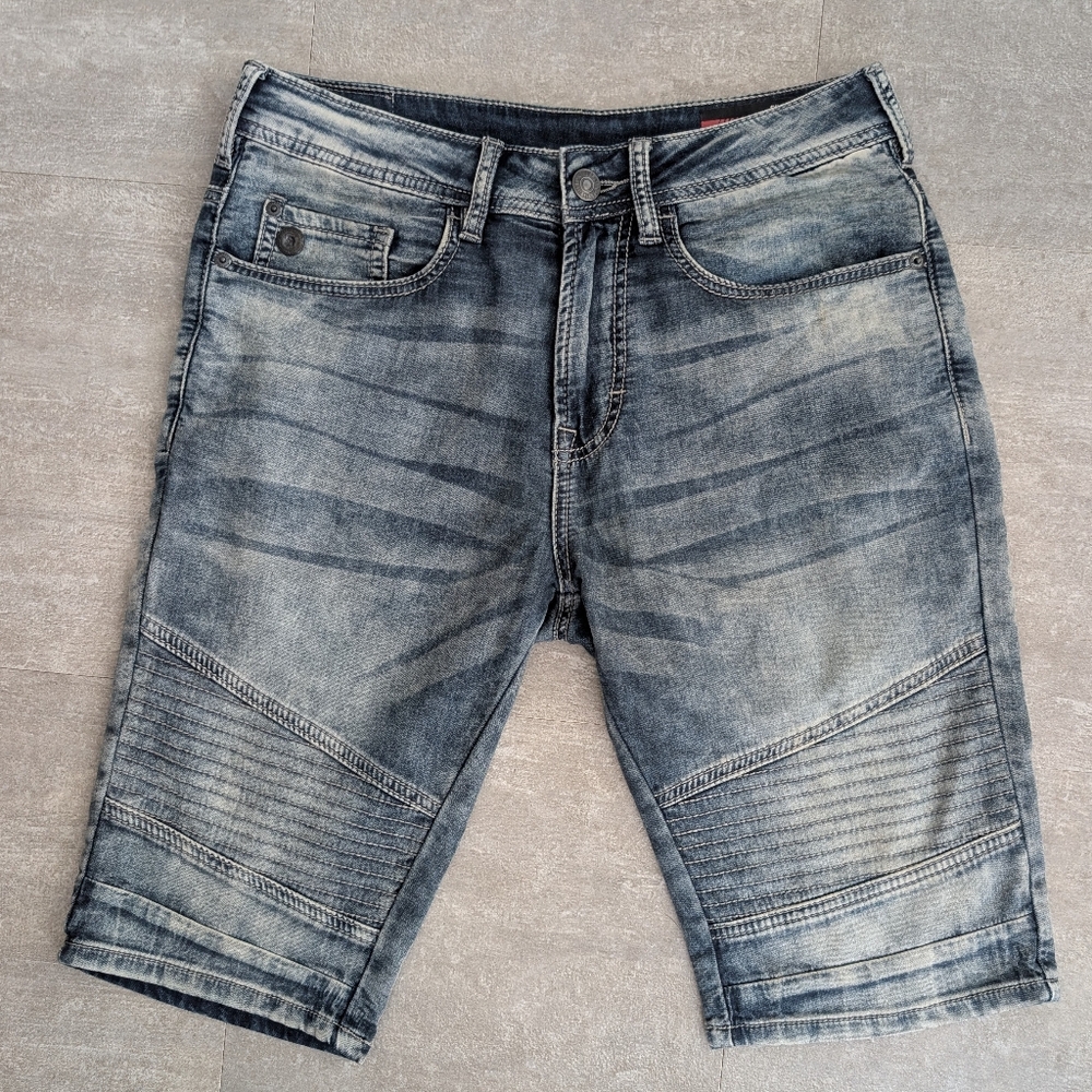 Buffalo David Bitton Parker-X Slim Fit Men's Size 30 Denim Stretch Jean Shorts